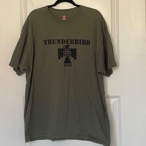 Thunderbird 1946 Army Green Tee 2XL